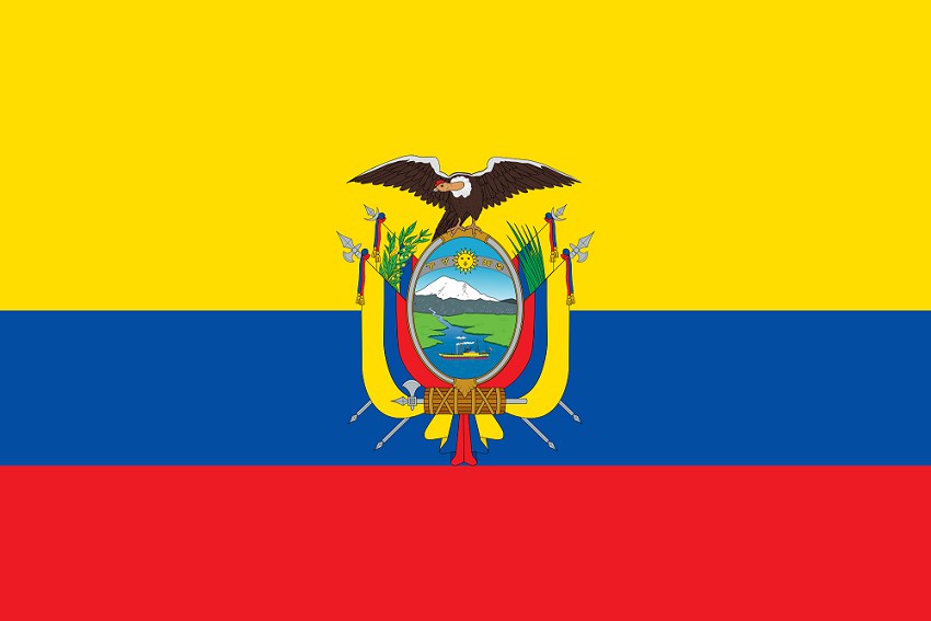 Flaga Republiki Ekwadoru